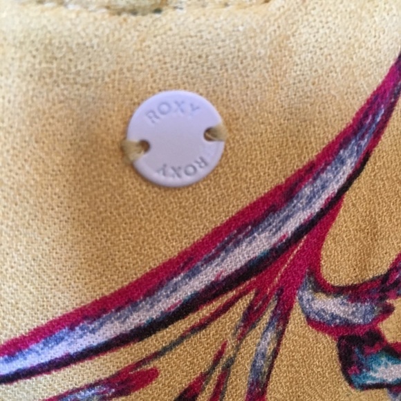 Roxy Yellow Floral Midi Dress - Picture 7 of 8